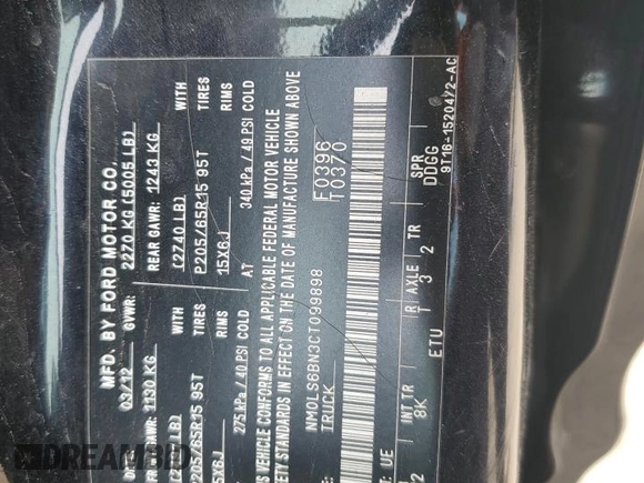 2012 Ford Transit Connect XLT z VIN NM0LS6BN3CT099898, wystawiony jako Copart lot #58665675 z przebiegiem 197 523 mil mil oraz Szkoda całkowita • Salvage title. Historia ofert i sprzedaży dostępna na DreamBid. Obrazek 13.
