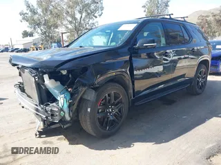2020 Chevrolet Traverse Premier with VIN 1GNEVKKW0LJ295174, listed as a IAAI auction lot 41599409 with 30,291 mi miles. Bid and sale history available at carsss.com. Image 2.