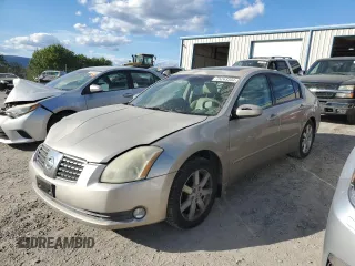 2004 Nissan Maxima SE with VIN 1N4BA41E94C912952, listed as a Copart auction lot 75243344 with 67,963 mi miles and Salvage Title. Bid and sale history available at carsss.com. Image 1.