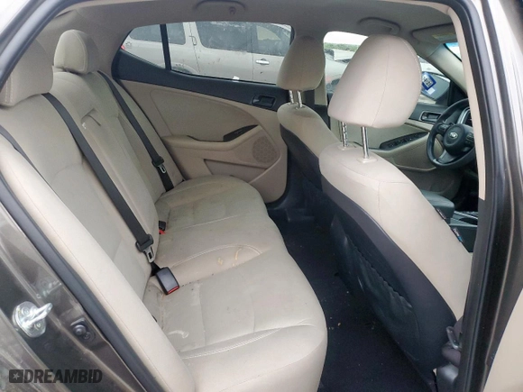 2014 Kia Optima LX with VIN 5XXGM4A79EG323734, listed as a Copart auction lot 51839395 with 0 mi miles and Clean Title. Bid and sale history available at carsss.com. Image 10.