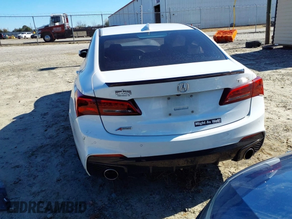 2019 Acura TLX w/A-Spec Pkg with VIN 19UUB1F67KA003246, listed as a IAAI auction lot 41741567 with 103,478 mi miles. Bid and sale history available at carsss.com. Image 17.