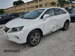 2014 Lexus RX 450h z VIN JTJZB1BA1E2413549, wystawiony jako Copart lot #63016085 z przebiegiem 252 309 mil mil oraz Czysty tytuł • Clean title. Historia ofert i sprzedaży dostępna na DreamBid. Obrazek 1.