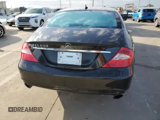 2008 Mercedes-Benz CLS-Class 5.5L with VIN WDDDJ72X68A117756, listed as a Copart auction lot 75158924 with 0 mi miles and Salvage Title. Bid and sale history available at carsss.com. Image 6.
