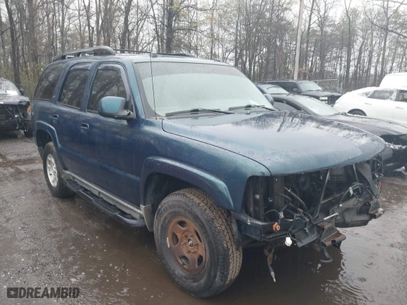 2005 Chevrolet Tahoe LT with VIN 1GNEK13T75R253693, listed as a IAAI auction lot 42013420 with 152,952 mi miles. Bid and sale history available at carsss.com. Image 1.