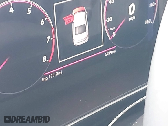 2025 Volkswagen Jetta GLI Autobahn with VIN 3VW1T7BU6SM017581, listed as a IAAI auction lot 41278346 with 4,499 mi miles and . Bid and sale history available at DreamBid. Image 15.