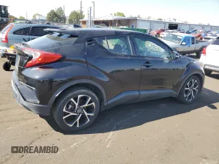 2018 Toyota C-HR XLE with VIN NMTKHMBX1JR013923, listed as a Copart auction lot 74324584 with 119,938 mi miles and Salvage Title. Bid and sale history available at DreamBid. Image 3.