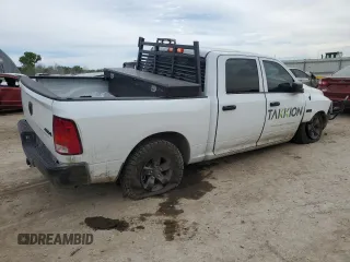 2023 Ram 1500 Express with VIN 3C6RR7KT9PG658247, listed as a Copart auction lot 57168235 with 30,253 mi miles and Salvage title. Bid and sale history available at DreamBid. Image 3.