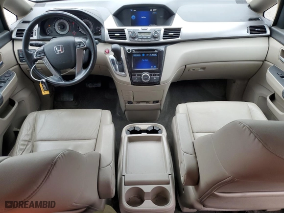 2016 Honda Odyssey EX-L with VIN 5FNRL5H61GB050471, listed as a Copart auction lot 51173675 with 72,768 mi miles and Salvage Title. Bid and sale history available at carsss.com. Image 8.