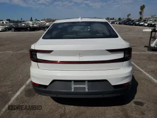 2021 Polestar 2 Launch Edition with VIN LPSED3KA9ML027163, listed as a Copart auction lot 70563394 with 0 mi miles and Salvage Title. Bid and sale history available at carsss.com. Image 6.
