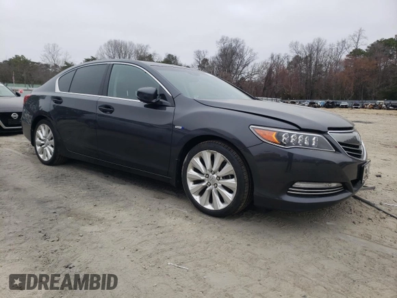 2016 Acura RLX Hybrid Advance z VIN JH4KC2F96GC000285, wystawiony jako Copart lot #47346385 z przebiegiem 105 778 mil mil oraz Szkoda całkowita • Salvage title. Historia ofert i sprzedaży dostępna na DreamBid. Obrazek 4.