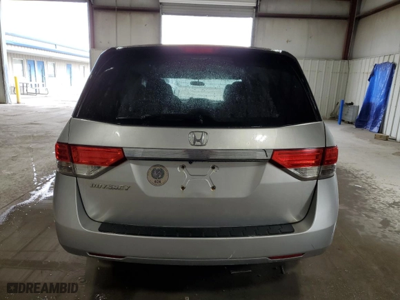 2015 Honda Odyssey LX with VIN 5FNRL5H27FB106960, listed as a Copart auction lot 51207935 with 144,668 mi miles and Salvage Title. Bid and sale history available at carsss.com. Image 6.