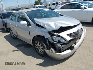 2010 Toyota Corolla with VIN 1NXBU4EE9AZ322358, listed as a IAAI auction lot 41959632 with 256,645 mi miles. Bid and sale history available at carsss.com. Image 1.
