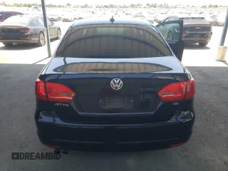 2014 Volkswagen Jetta SE with VIN 3VWD17AJXEM445488, listed as a Copart auction lot 65282425 with 159,356 mi miles and Salvage title. Bid and sale history available at DreamBid. Image 6.