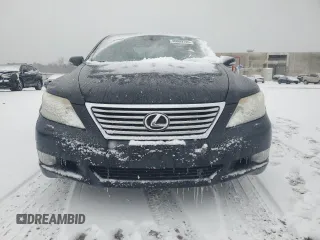 2012 Lexus LS 460 with VIN JTHCL5EF2C5012817, listed as a Copart auction lot 46099745 with 117,922 mi miles and Salvage title. Bid and sale history available at DreamBid. Image 5.