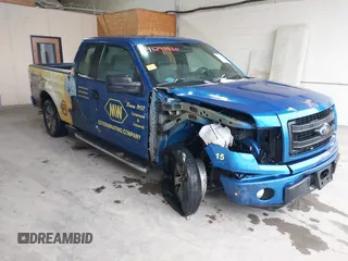 2013 Ford F-150 XL with VIN 1FTFX1CFXDFB89934, listed as a IAAI auction lot 41293885 with 147,871 mi miles. Bid and sale history available at carsss.com. Image 1.
