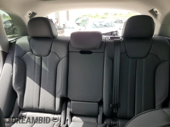 2023 Audi Q5 S line Prestige with VIN WA1FAAFY7P2061803, listed as a Copart auction lot 59907565 with 14,614 mi miles and Salvage title. Bid and sale history available at DreamBid. Image 10.