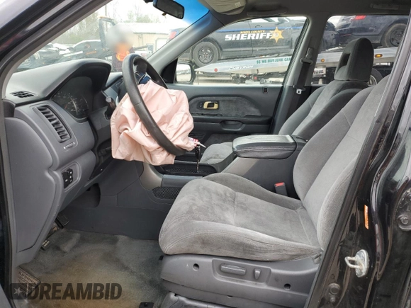 2005 Honda Pilot EX with VIN 5FNYF18495B001591, listed as a Copart auction lot 53043035 with 181,887 mi miles and Salvage Title. Bid and sale history available at carsss.com. Image 7.