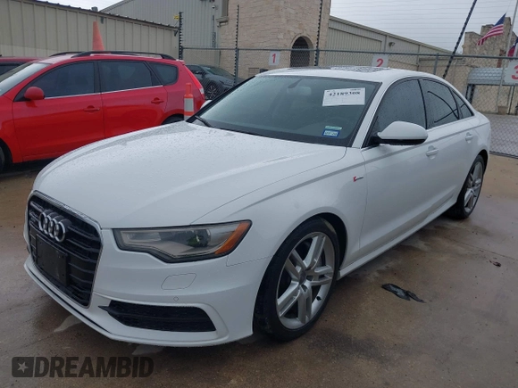 2014 Audi A6 Prestige with VIN WAUHGAFC6EN154497, listed as a IAAI auction lot 42189308 with 97,472 mi miles and . Bid and sale history available at DreamBid. Image 17.