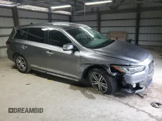 2020 Infiniti QX60 Pure with VIN 5N1DL0MN7LC532388, listed as a Copart auction lot 54425585 with 120,417 mi miles and Salvage Title. Bid and sale history available at DreamBid. Image 4.