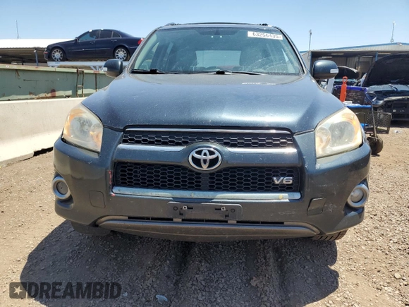2010 Toyota RAV4 Limited with VIN JTMDK4DV1AD013438, listed as a Copart auction lot 63256435 with 168,175 mi miles and Salvage title. Bid and sale history available at DreamBid. Image 5.