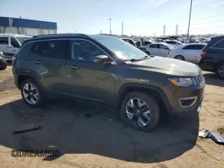 2018 Jeep Compass Limited with VIN 3C4NJDCB4JT402535, listed as a Copart auction lot 50629865 with 136,959 mi miles and Clean Title. Bid and sale history available at carsss.com. Image 4.