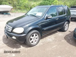 2003 Mercedes-Benz M 350 with VIN 4JGAB57EX3A406603, listed as a IAAI auction lot 42117106 with 108,087 mi miles and . Bid and sale history available at DreamBid. Image 2.