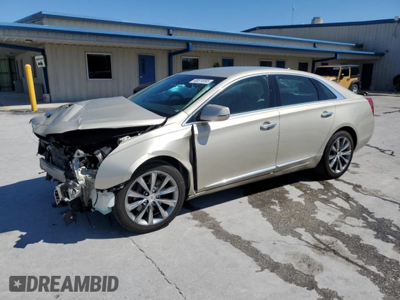 2014 Cadillac XTS with VIN 2G61L5S30E9196697, listed as a Copart auction lot 48574995 with 91,709 mi miles and Salvage Title. Bid and sale history available at carsss.com. Image 1.