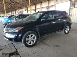2006 Nissan Murano SL with VIN JN8AZ08W36W516110, listed as a Copart auction lot 47408275 with 122,896 mi miles and Clean Title. Bid and sale history available at carsss.com. Image 1.