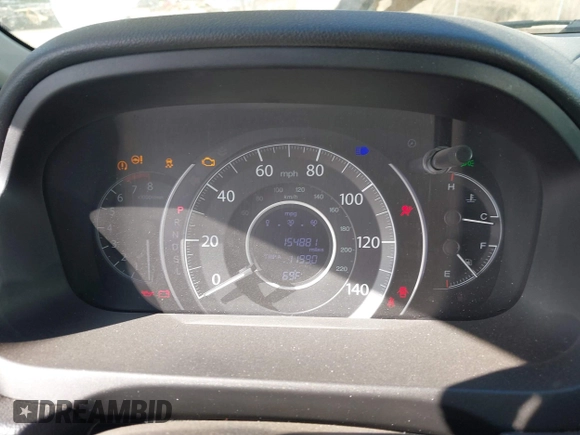 2015 Honda CR-V EX-L with VIN 2HKRM3H74FH535407, listed as a IAAI auction lot 41687353 with 154,881 mi miles and . Bid and sale history available at carsss.com. Image 7.
