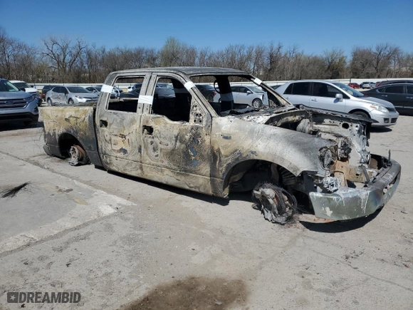 2007 Ford F-150 XLT with VIN 1FTRW12W57KC37045, listed as a Copart auction lot 49721255 with 0 mi miles and Non Repairable. Bid and sale history available at carsss.com. Image 4.