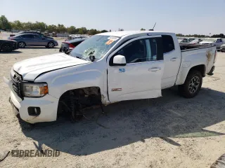 2019 GMC Canyon 4WD All Terrain w/Cloth with VIN 1GTG6FEN8K1138189, listed as a Copart auction lot 65260244 with 143,438 mi miles and Salvage Title. Bid and sale history available at carsss.com. Image 1.
