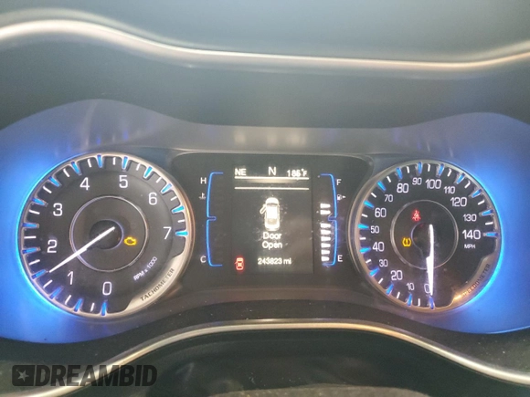 2015 Chrysler 200 Limited with VIN 1C3CCCAB1FN528457, listed as a Copart auction lot 63638205 with 243,823 mi miles and Salvage title. Bid and sale history available at DreamBid. Image 9.