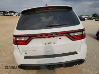 2022 Dodge Durango Special Service with VIN 1C4RDJFG8NC132600, listed as a Copart auction lot 53760455 with 16,186 mi miles and Salvage Title. Bid and sale history available at carsss.com. Image 6.