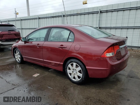 2009 Honda Civic LX z VIN 2HGFA16569H360450, wystawiony jako Copart lot #54370605 z przebiegiem 95 348 mil mil oraz Szkody całkowita. Historia ofert i sprzedaży dostępna na DreamBid. Obrazek 2.