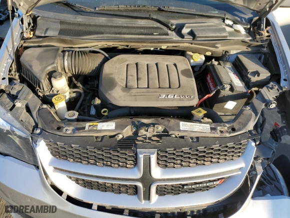 2018 Dodge Grand Caravan GT with VIN 2C4RDGEG0JR325703, listed as a Copart auction lot 48527695 with 115,439 mi miles and Salvage Title. Bid and sale history available at carsss.com. Image 14.