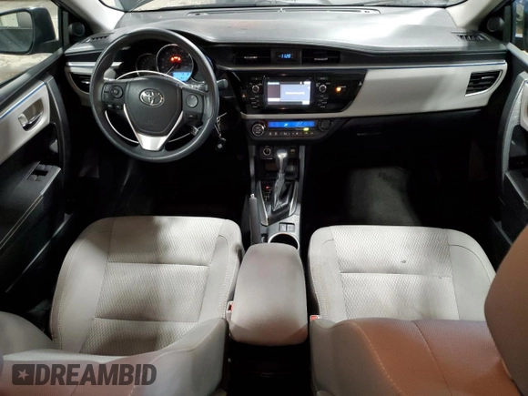 2016 Toyota Corolla L z VIN 2T1BURHE4GC592536, wystawiony jako Copart lot #58008015 z przebiegiem 58 313 mil mil oraz Szkoda całkowita • Salvage title. Historia ofert i sprzedaży dostępna na DreamBid. Obrazek 8.