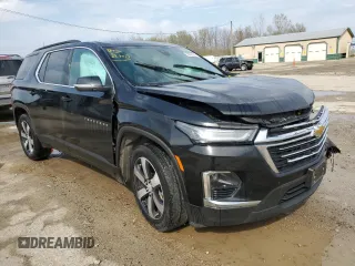 2022 Chevrolet Traverse LT z VIN 1GNERHKW8NJ113120, wystawiony jako Copart lot #52625205 z przebiegiem Nie podano mil oraz Szkoda całkowita • Salvage title. Historia ofert i sprzedaży dostępna na DreamBid. Obrazek 4.