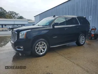 2017 GMC Yukon SLE with VIN 1GKS1AKC3HR307466, listed as a Copart auction lot 77559704 with 130,274 mi miles and Salvage Title. Bid and sale history available at carsss.com. Image 1.