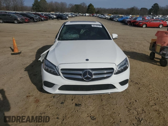 2019 Mercedes-Benz C 300 with VIN 55SWF8EB9KU291652, listed as a Copart auction lot 43119115 with Not Provided miles and Salvage Title. Bid and sale history available at carsss.com. Image 5.