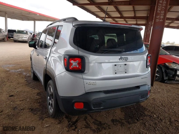 2017 Jeep Renegade Sport with VIN ZACCJAAB3HPE48593, listed as a IAAI auction lot 41957280 with 79,350 mi miles. Bid and sale history available at carsss.com. Image 3.