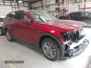 2024 Mazda CX-90 3.3 Turbo Preferred with VIN JM3KKBHD2R1174723, listed as a IAAI auction lot 41806892 with 7,401 mi miles. Bid and sale history available at carsss.com. Image 1.