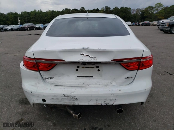 2017 Jaguar XF 35t Premium with VIN SAJBD4BV1HCY31046, listed as a Copart auction lot 78539704 with 34,378 mi miles and Salvage Title. Bid and sale history available at carsss.com. Image 6.