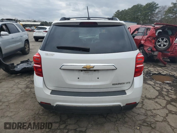 2016 Chevrolet Equinox LTZ z VIN 2GNALDEK7G6299802, wystawiony jako Copart lot #55445645 z przebiegiem Nie podano mil oraz Nie do naprawy • Non repairable. Historia ofert i sprzedaży dostępna na DreamBid. Obrazek 6.