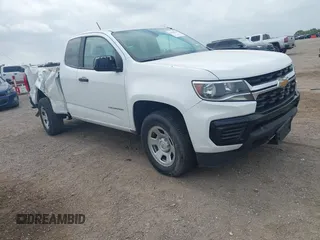 2021 Chevrolet Colorado 2WD Work Truck with VIN 1GCHSBENXM1139792, listed as a IAAI auction lot 42306216 with 78,275 mi miles and . Bid and sale history available at DreamBid. Image 1.