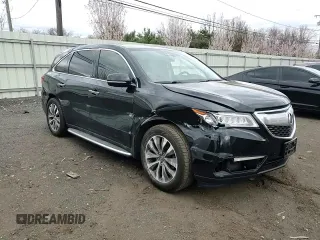 2016 Acura MDX w/Tech with VIN 5FRYD4H46GB053849, listed as a Copart auction lot 53249525 with 67,717 mi miles and Salvage Title. Bid and sale history available at carsss.com. Image 12.
