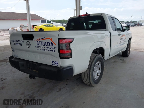 2022 Nissan Frontier S with VIN 1N6ED1CL4NN672429, listed as a IAAI auction lot 42400328 with 46,824 mi miles and . Bid and sale history available at DreamBid. Image 4.