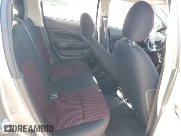 2023 Mitsubishi Mirage Black Edition with VIN ML32AWHJ0PH003629, listed as a Copart auction lot 57873775 with Not provided miles and Salvage title. Bid and sale history available at DreamBid. Image 10.
