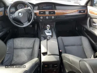 2010 BMW 5 Series 528i xDrive with VIN WBANV1C53AC445141, listed as a Copart auction lot 45191155 with 132,443 mi miles and Salvage Title. Bid and sale history available at carsss.com. Image 8.