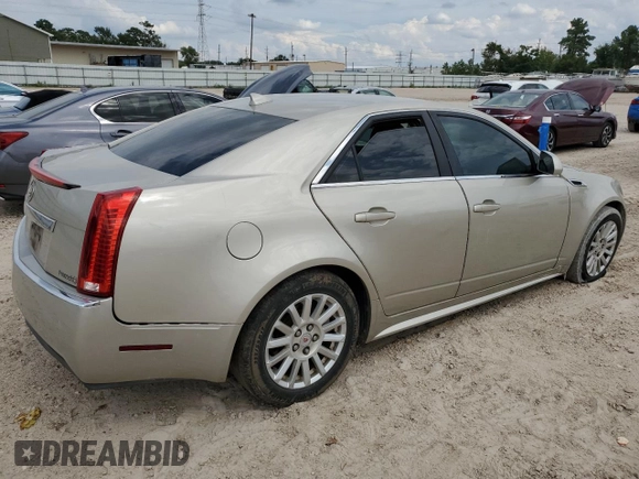 2013 Cadillac CTS Luxury with VIN 1G6DE5E53D0173170, listed as a Copart auction lot 64133664 with 207,068 mi miles and Salvage Title. Bid and sale history available at carsss.com. Image 3.