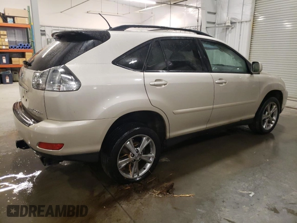 2006 Lexus RX 400h with VIN JTJHW31UX62005642, listed as a Copart auction lot 51365475 with 191,673 mi miles and Salvage Title. Bid and sale history available at DreamBid. Image 3.